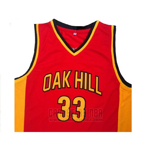 Camiseta Oak Hill Kevin Durant #33 Rojo